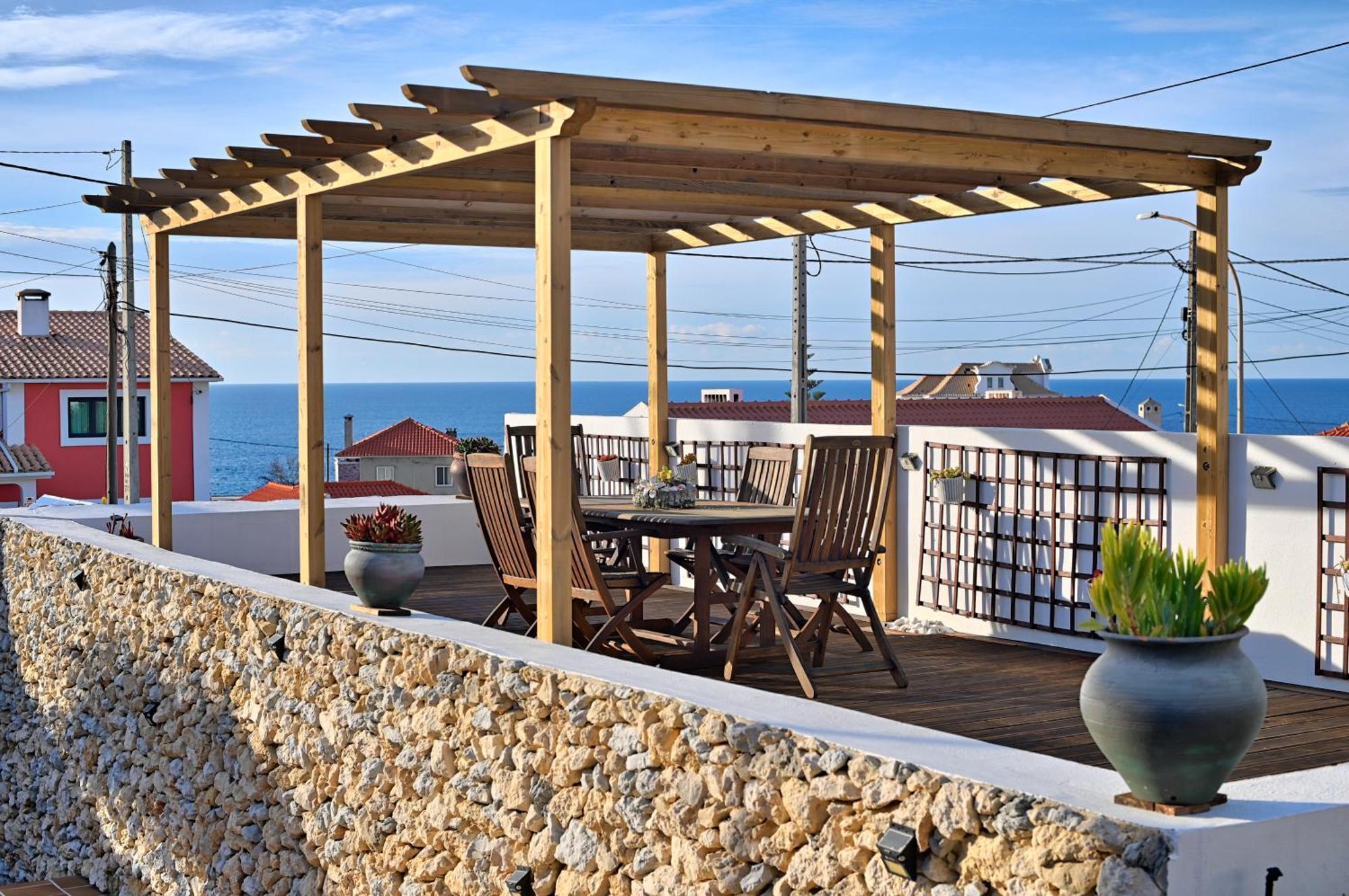 Chez Nous Hotel Azenhas do Mar Bagian luar foto